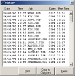 Dispensing Job Report