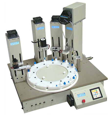 Ring Dex Vial and Bottle Filling and Capping Robot