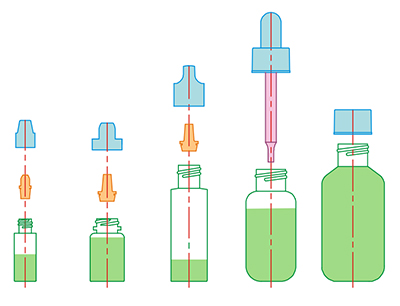 Screw On or Snap Fit Caps